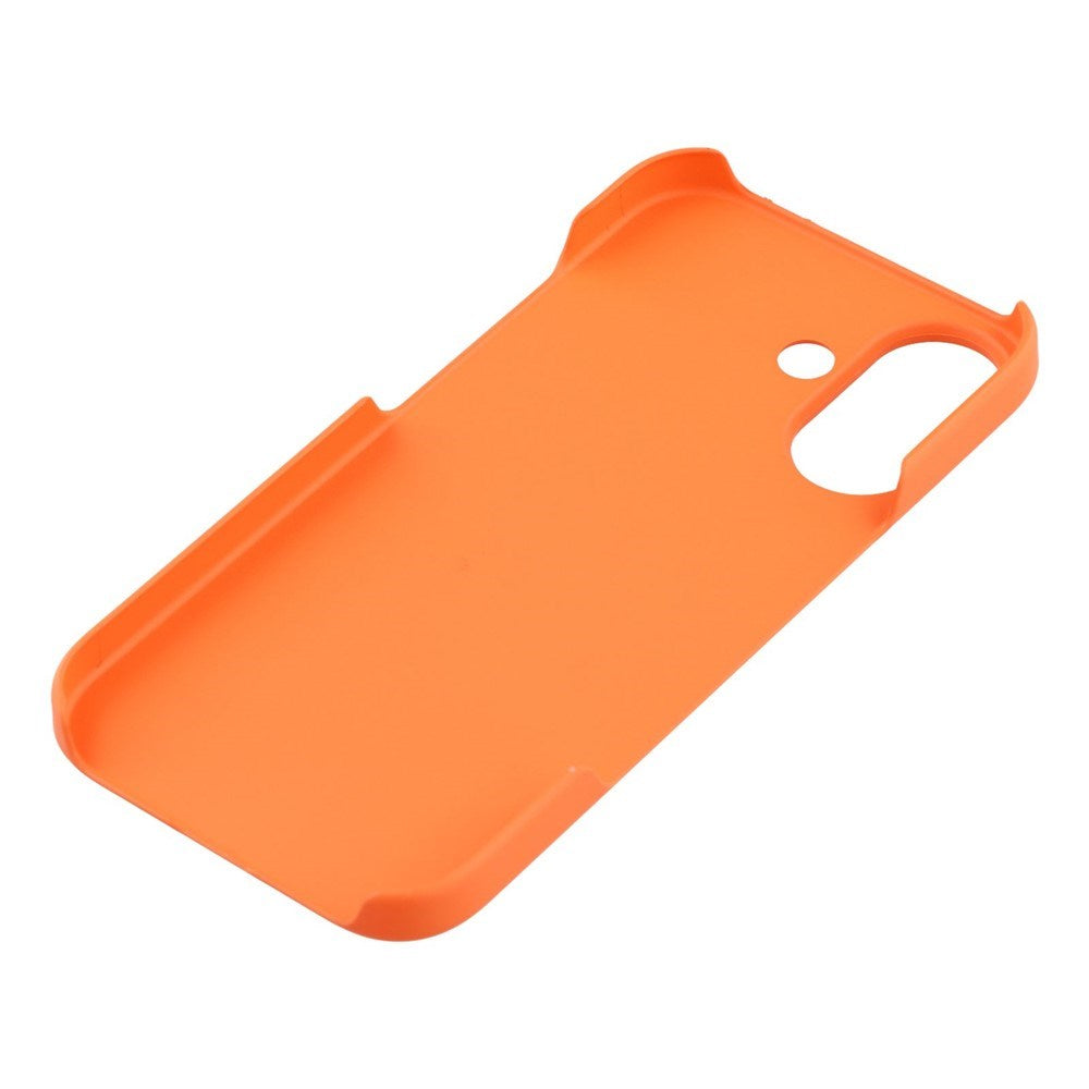 EIDERWOOD iPhone 17 Hard Plast Deksel – Oransje