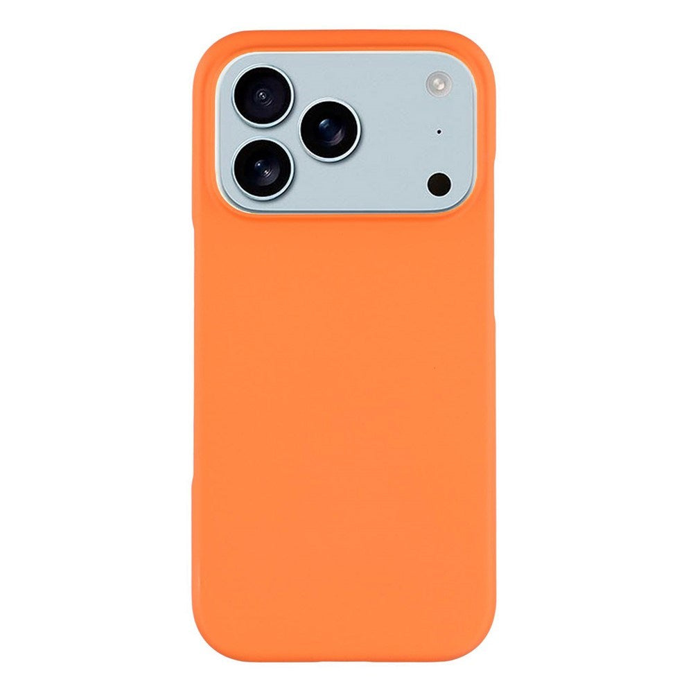EIDERWOOD iPhone 17 Pro Hard Plast Deksel – Oransje