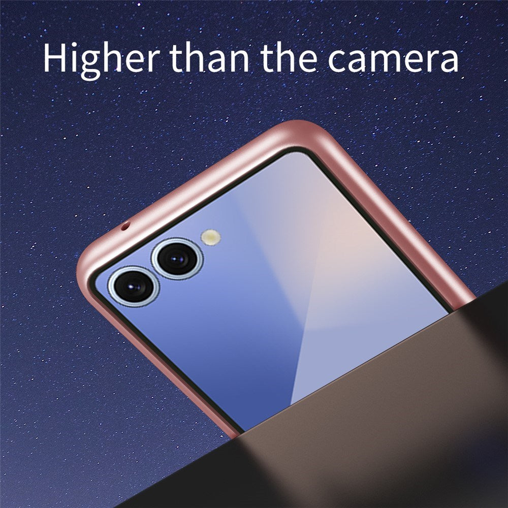 EIDERWOOD Samsung Galaxy Z Flip7 Matt Hardt Plast Deksel - MagSafe Kompatibel - Svart