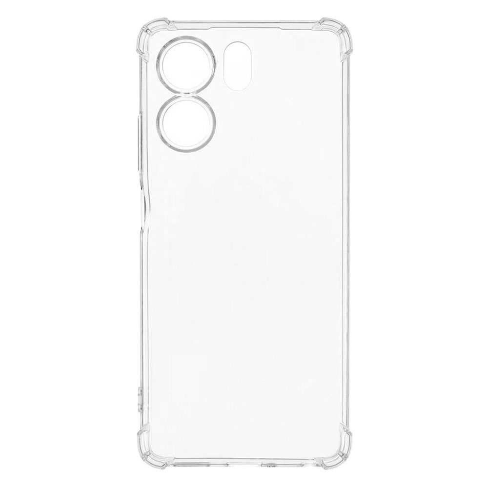 OPPO A5x (5G) / OPPO A5x (4G) EIDERWOOD Plast Deksel med Støtdempende Hjørner - Gjennomsiktig