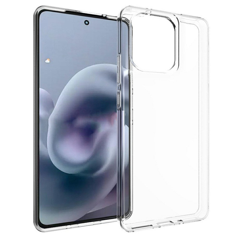 EIDERWOOD Motorola Moto G86 Power Slim Fit Fleksibelt Plast Deksel - Gjennomsiktig