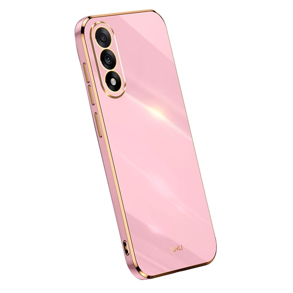 OnePlus Nord 5 Metallisk Plast Deksel - Rosa