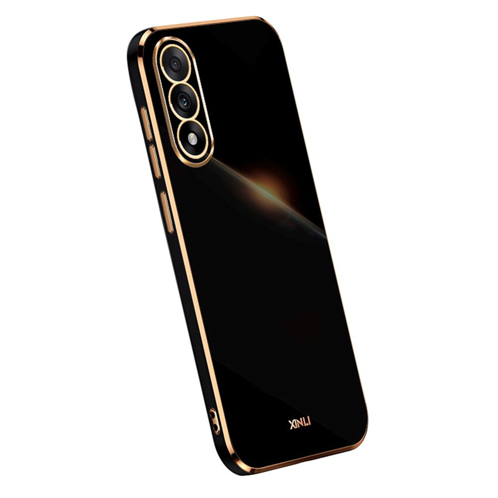 OnePlus Nord 5 Metallisk Plast Deksel - Svart