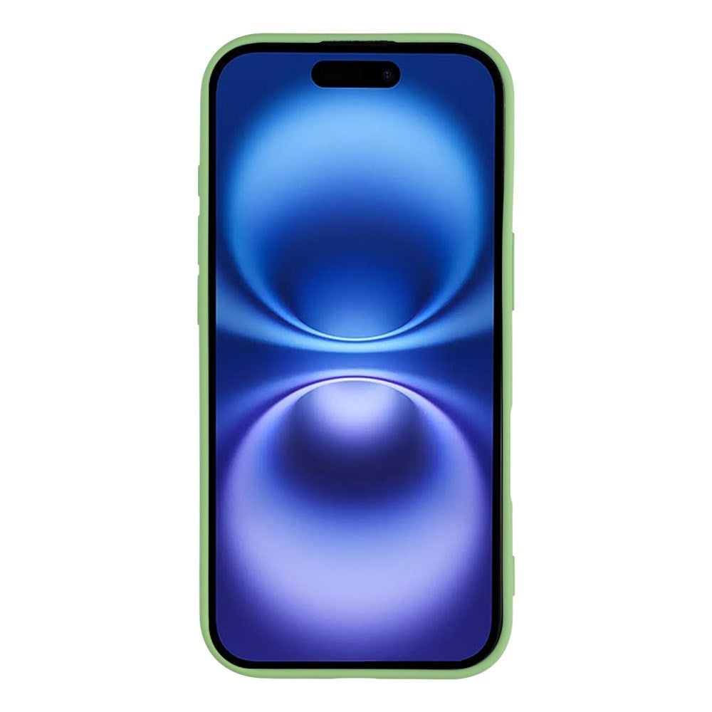 EIDERWOOD iPhone 17 Fôret Fleksibelt Plast Deksel - Lysgrønn