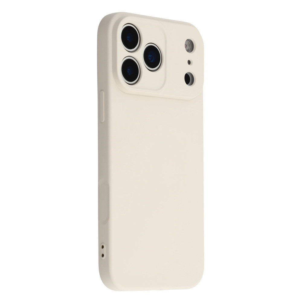 EIDERWOOD iPhone 17 Pro Max Fôret Fleksibelt Plast Deksel - Beige