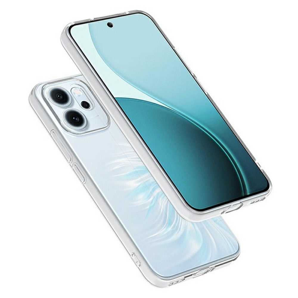 Oppo Reno14 F (5G) EIDERWOOD Fleksibelt Plast Deksel - Gjennomsiktig