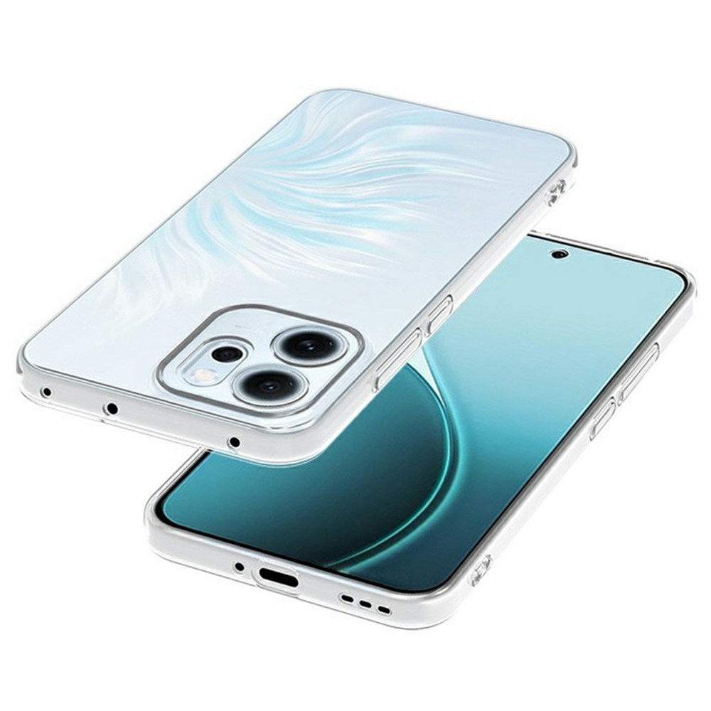 Oppo Reno14 F (5G) EIDERWOOD Fleksibelt Plast Deksel - Gjennomsiktig