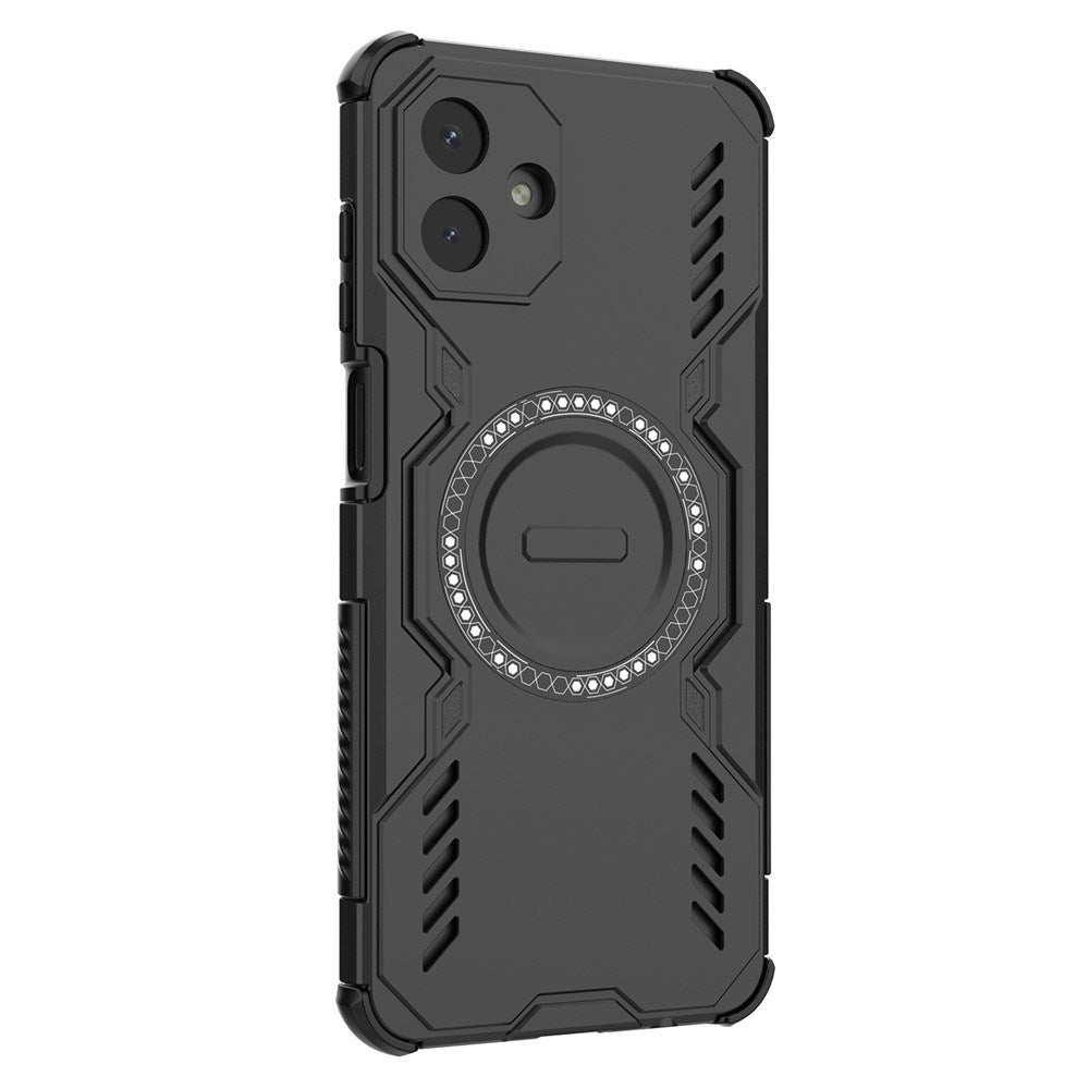 EIDERWOOD Samsung Galaxy A07 Håndverker Deksel m. Varmeavledning - MagSafe Kompatibel - Svart