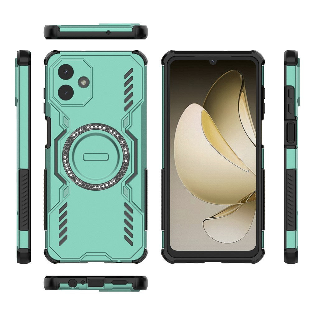 EIDERWOOD Samsung Galaxy A07 Håndverker Deksel m. Varmeavledning - MagSafe Kompatibel - Grønn