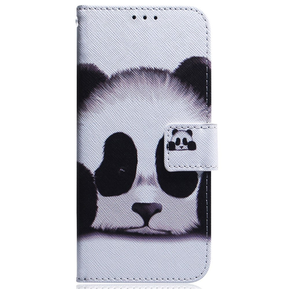 EIDERWOOD Samsung Galaxy S25 FE Kunstskinn Flip Deksel m. Motiv - Panda