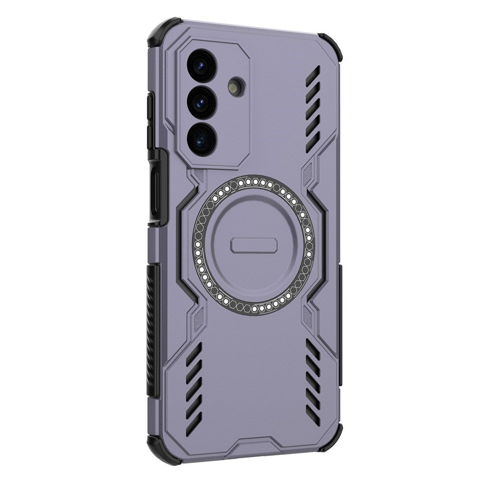 EIDERWOOD Samsung Galaxy A17 (5G) Håndverker Deksel med Varmeavledning - MagSafe Kompatibel - Grå-Lilla