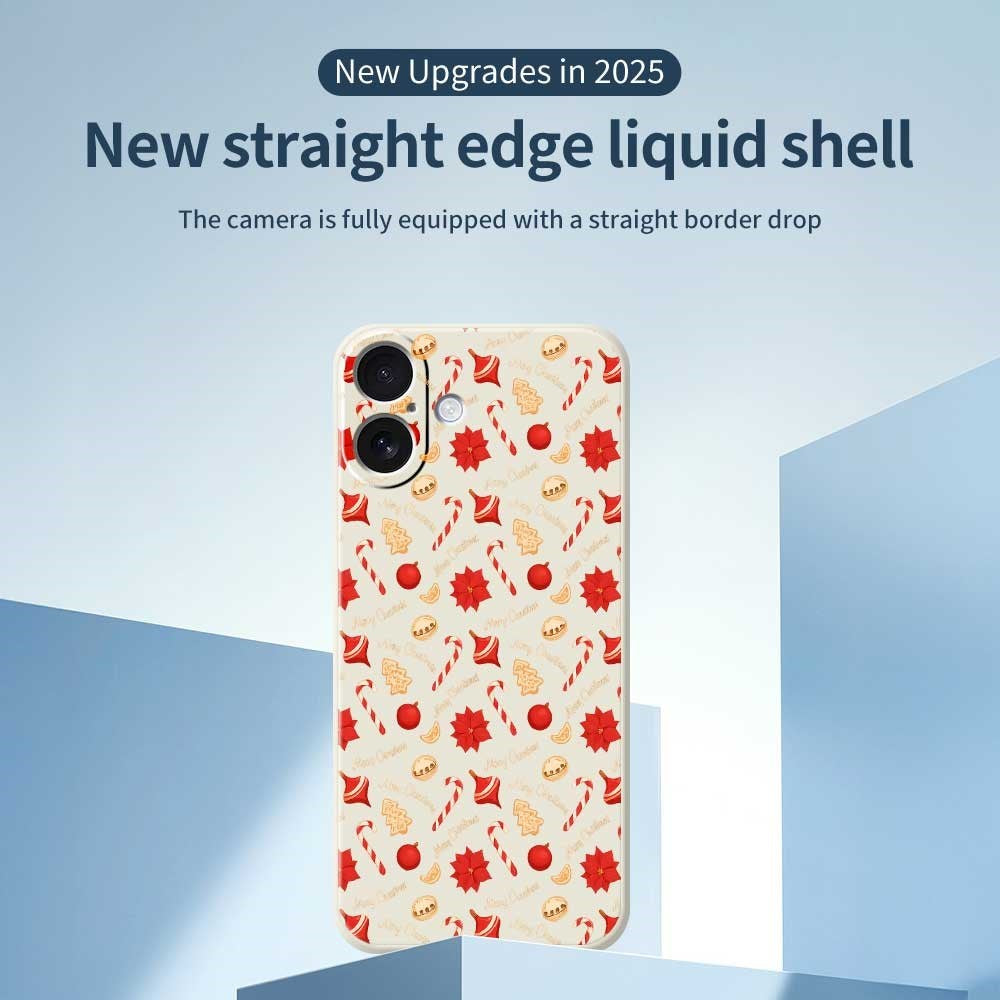 EIDERWOOD iPhone 17 Jule Deksel - Fleksibel Plast - Julegodteri / Lilla