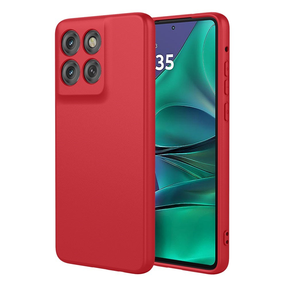 Motorola Moto G Stylus 5G (2025) EIDERWOOD Fleksibelt Plast Deksel - Rød