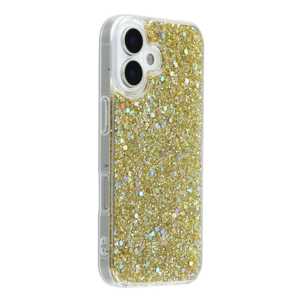 EIDERWOOD iPhone 17 Glitter Deksel - Gull