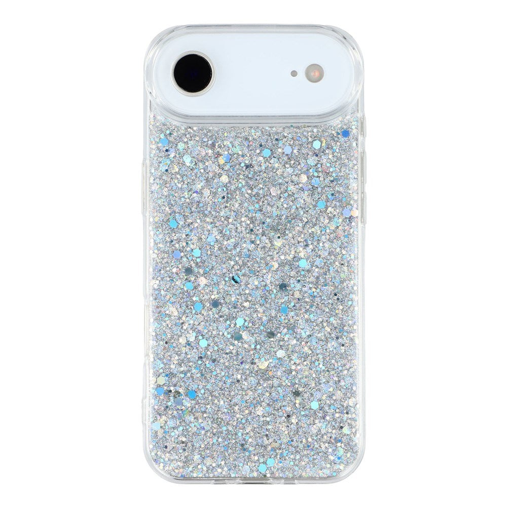 EIDERWOOD iPhone Air Glitter Deksel - Sølv