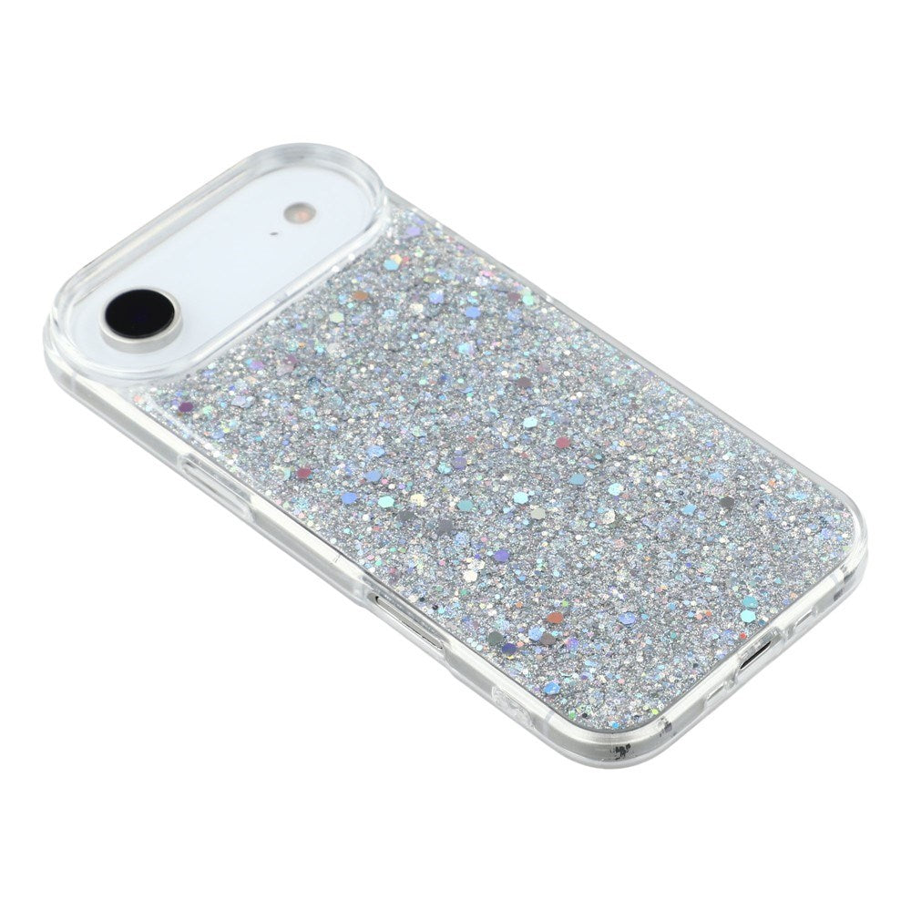 EIDERWOOD iPhone Air Glitter Deksel - Sølv