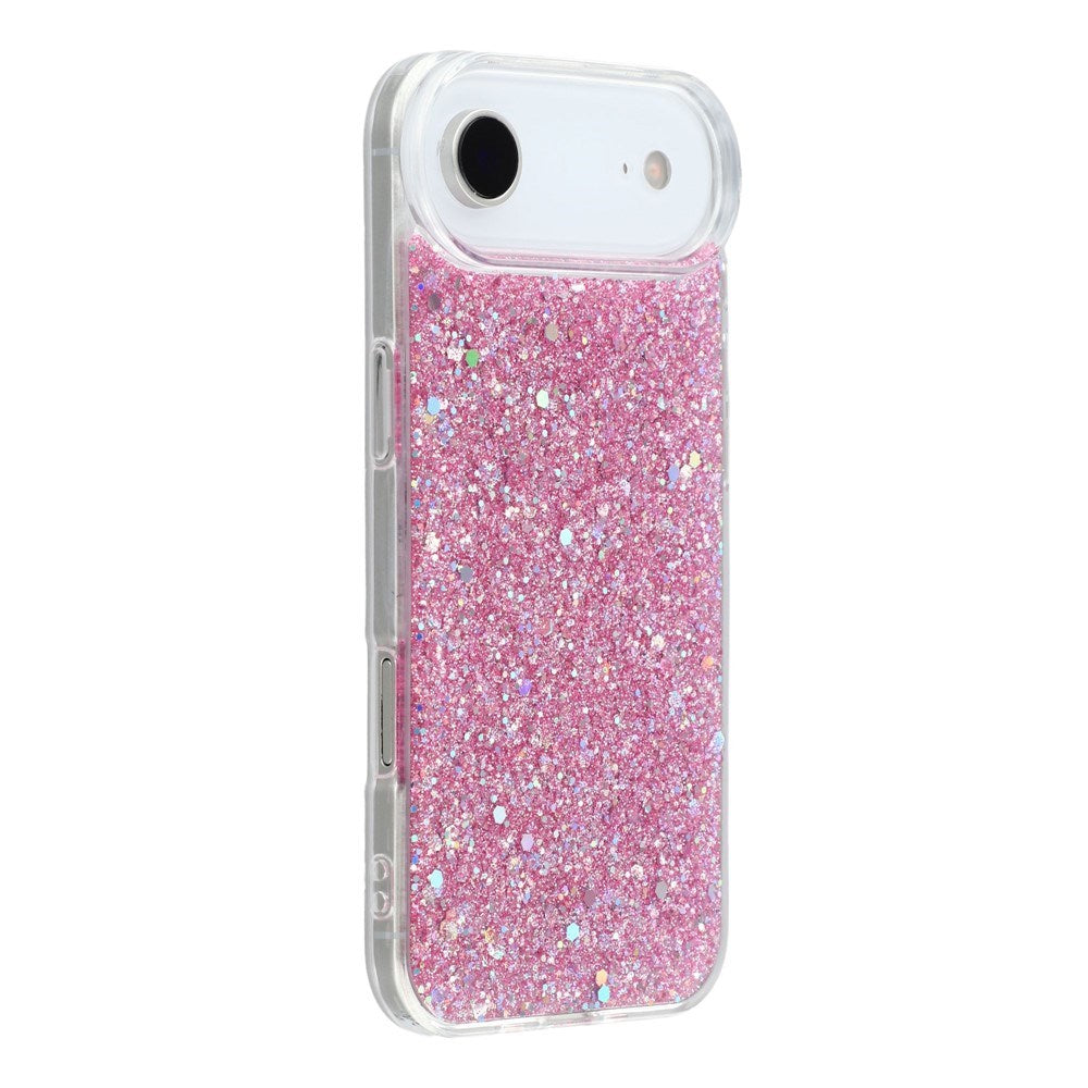 EIDERWOOD iPhone Air Glitter Deksel - Rosa