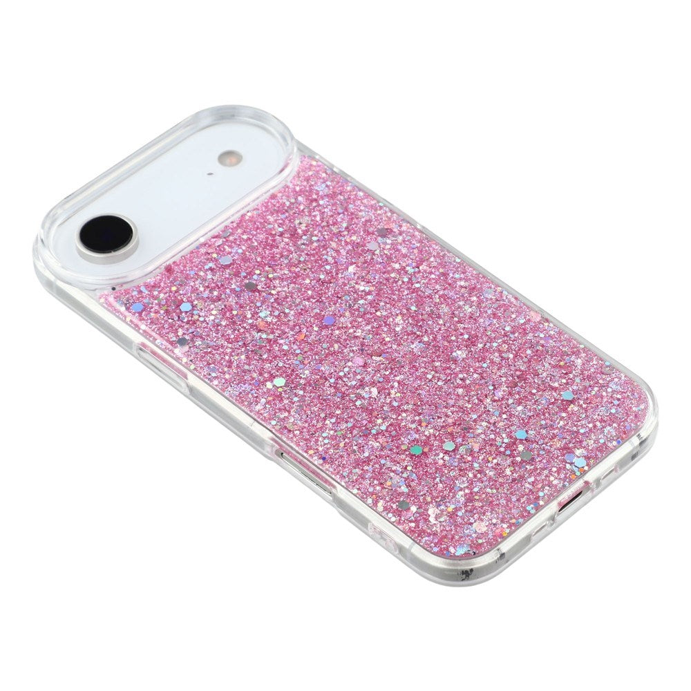 EIDERWOOD iPhone Air Glitter Deksel - Rosa