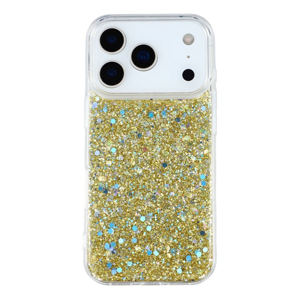 EIDERWOOD iPhone 17 Pro Max Glitter Deksel - Gull