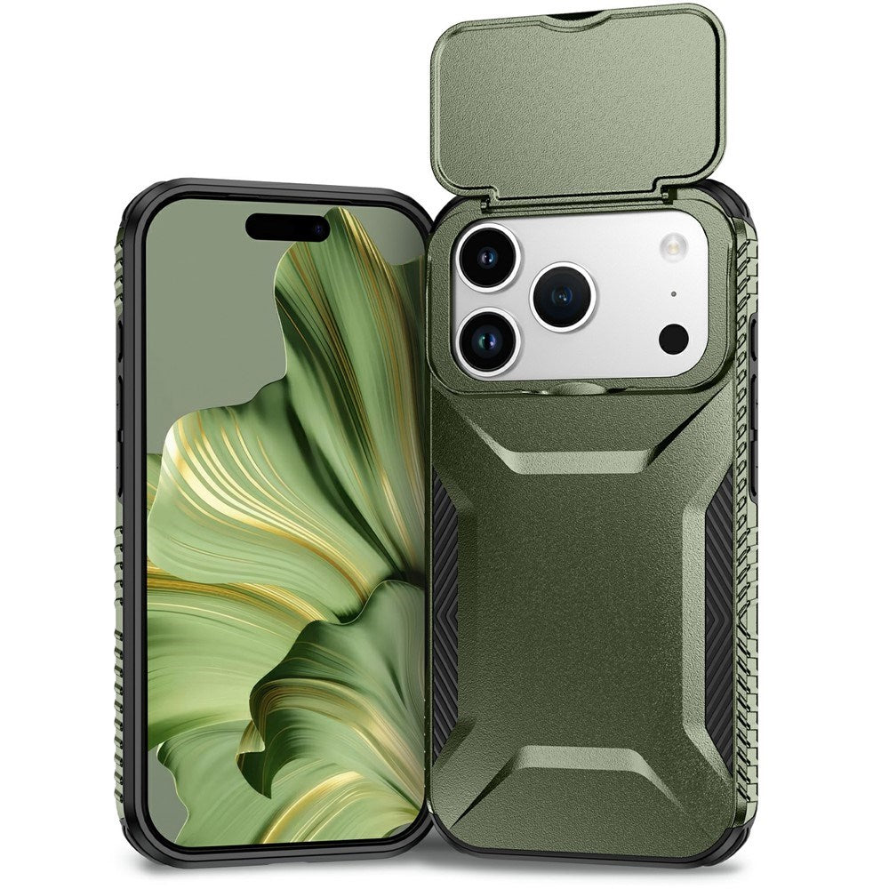 iPhone 18 Pro / 17 Pro EIDERWOOD Hybrid Plast Deksel m. Cam Slider - Grønn