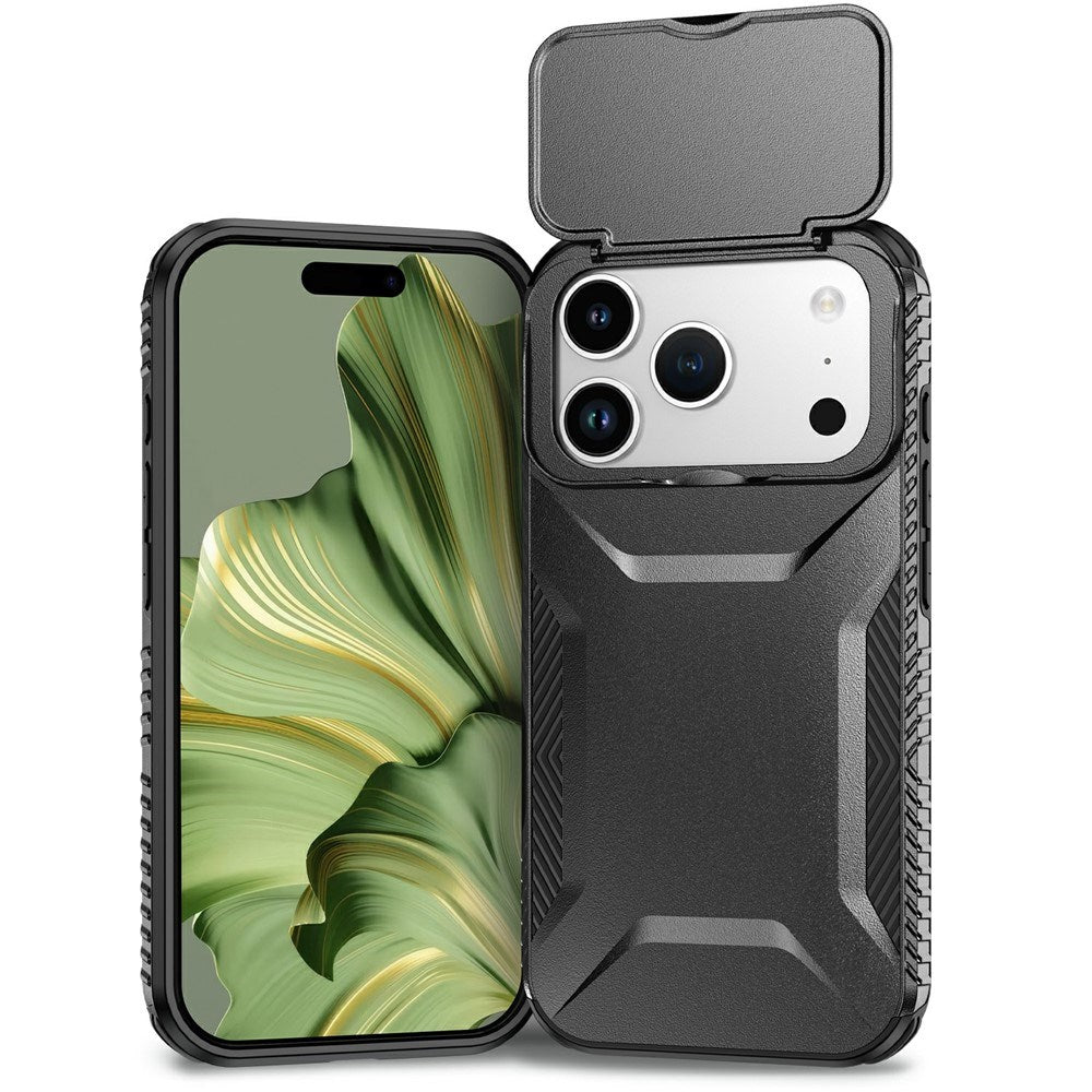 iPhone 18 Pro / 17 Pro EIDERWOOD Hybrid Plast Deksel m. Cam Slider - Svart