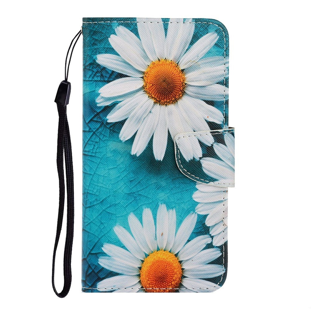 EIDERWOOD Samsung Galaxy A07 Kunstskinn Flip Deksel m. Lommebok & Stropp - Blomst