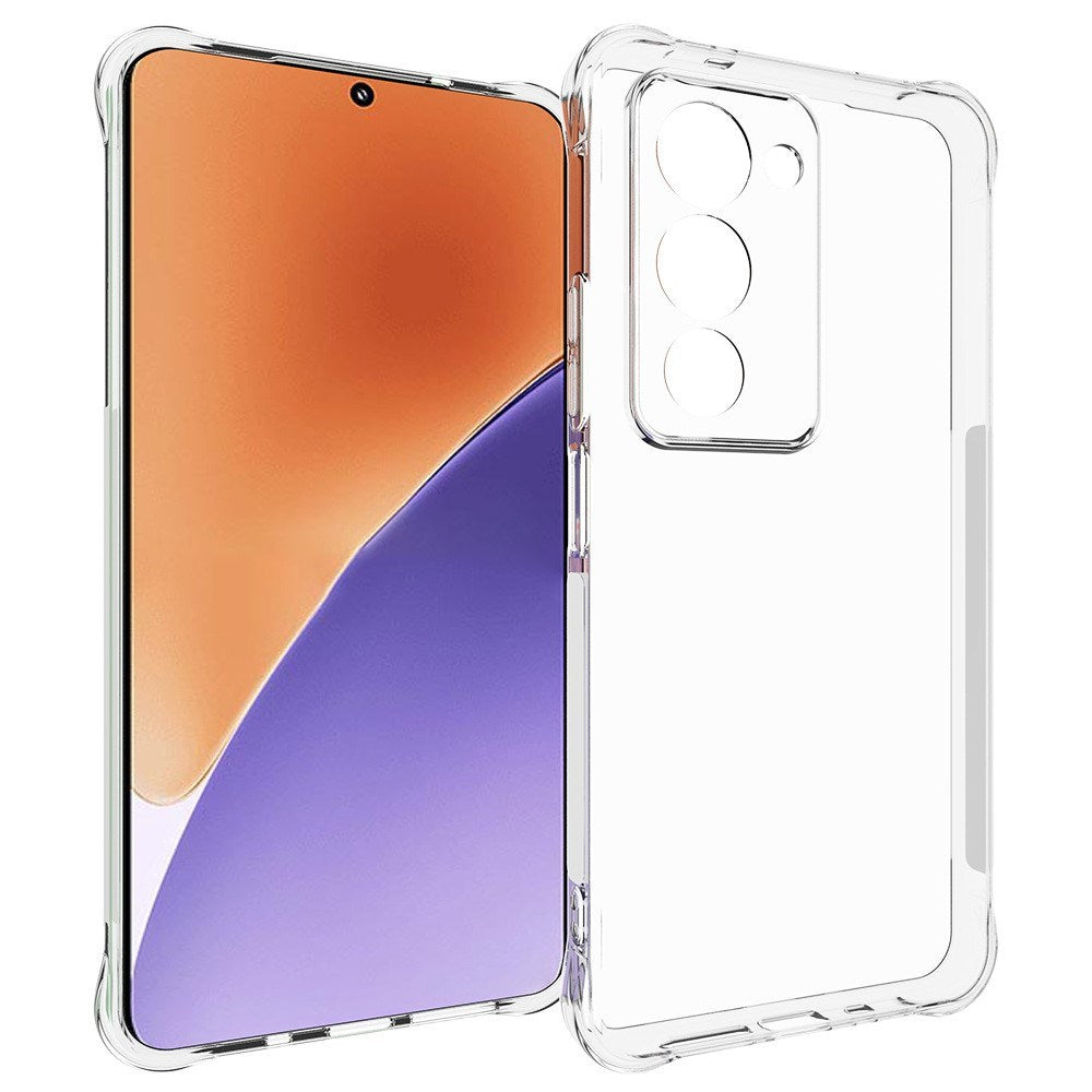 Xiaomi Redmi 15 (4G) EIDERWOOD Fleksibelt Plast Deksel med Støtabsorberende Hjørner - Gjennomsiktig