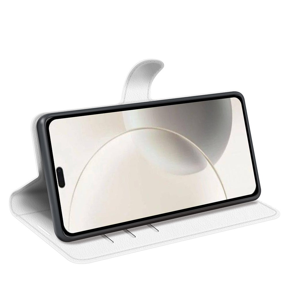 EIDERWOOD Honor 400 Smart Kunstskinn Flip Deksel m. Kortholder & Ståfunksjon - Hvit