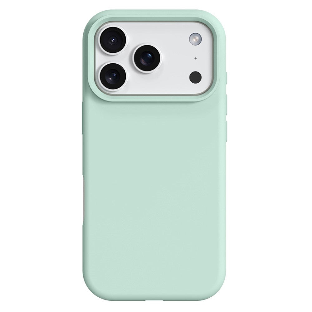iPhone 17 Pro Max 2-i-1 Silikon- og Hard Plast Deksel – MagSafe-kompatibelt – Lys Grønn
