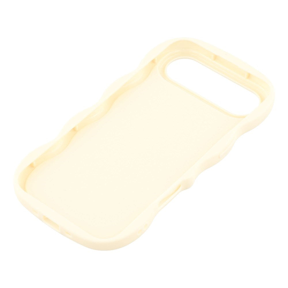 EIDERWOOD iPhone Air Fleksibelt Plast Wavy Deksel - Hvit