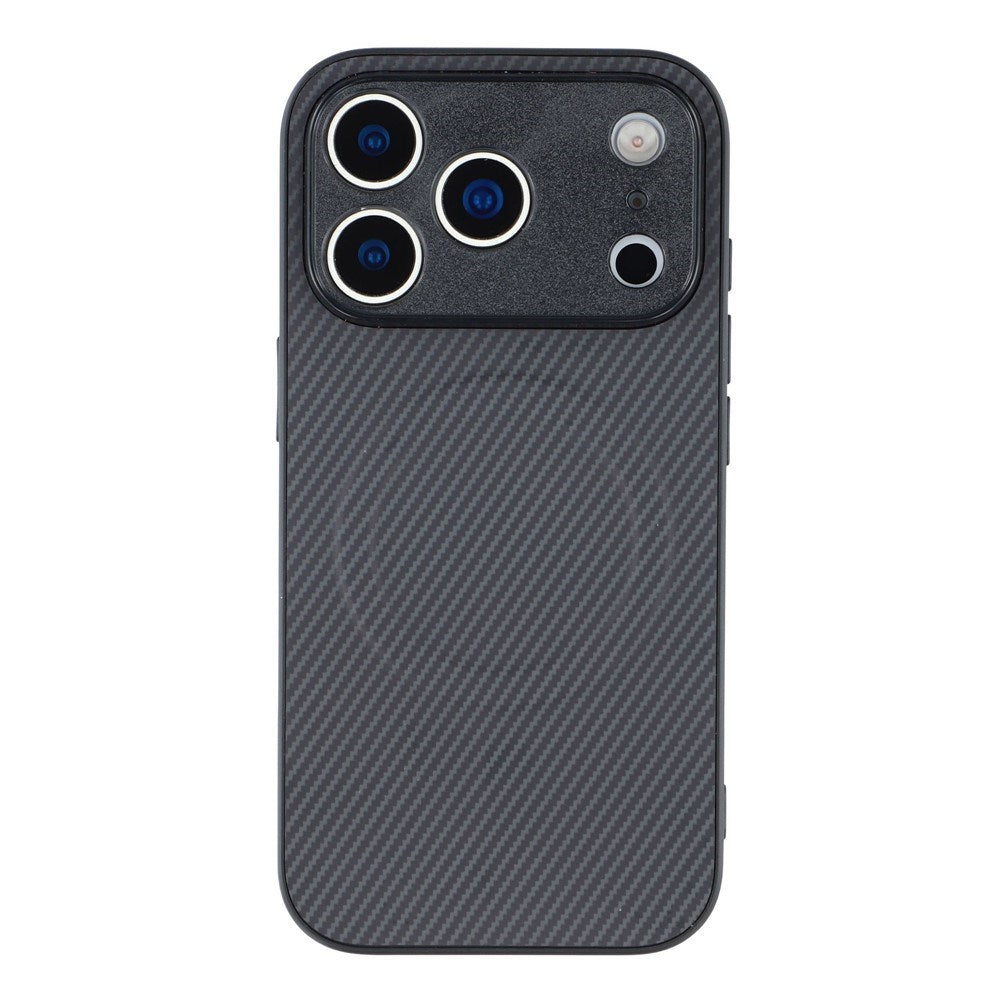 iPhone 18 Pro / 17 Pro EIDERWOOD Hybrid Carbon Deksel - MagSafe Kompatibel - Svart