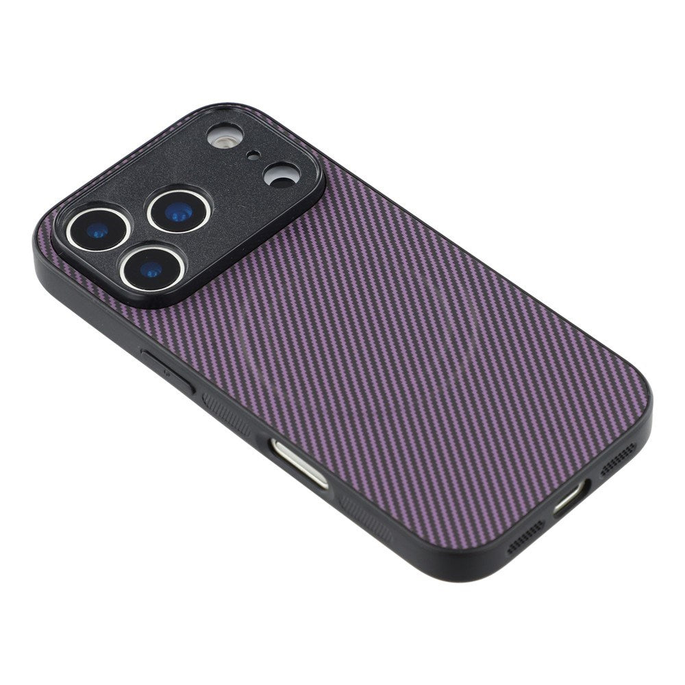iPhone 18 Pro Max / 17 Pro Max EIDERWOOD Hybrid Carbon Deksel - MagSafe Kompatibel - Lilla