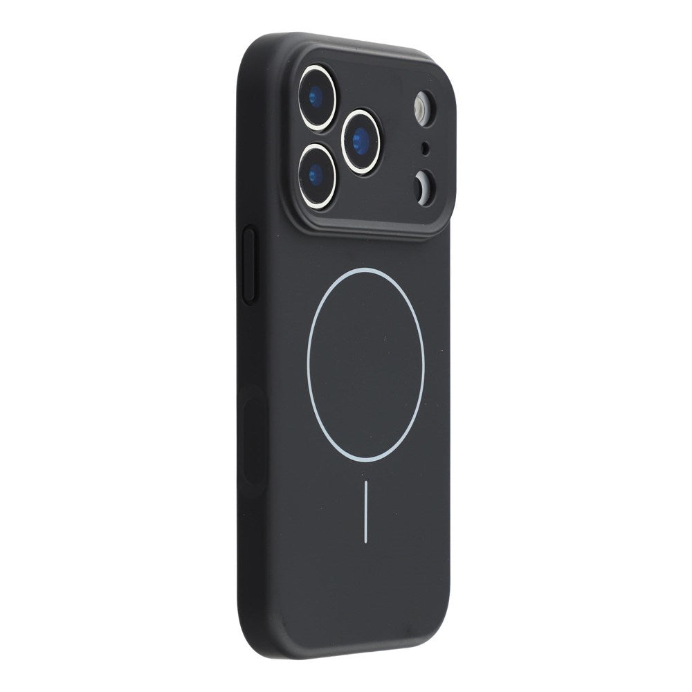 EIDERWOOD iPhone 17 Pro Max Fleksibelt Plast Deksel med Fôr Innvendig – MagSafe Kompatibel – Svart