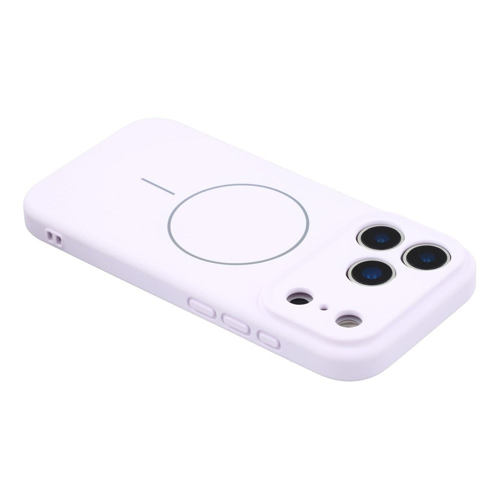 EIDERWOOD iPhone 17 Pro Max Fleksibelt Plast Deksel med Fôr Innvendig – MagSafe Kompatibel – Lys Lilla