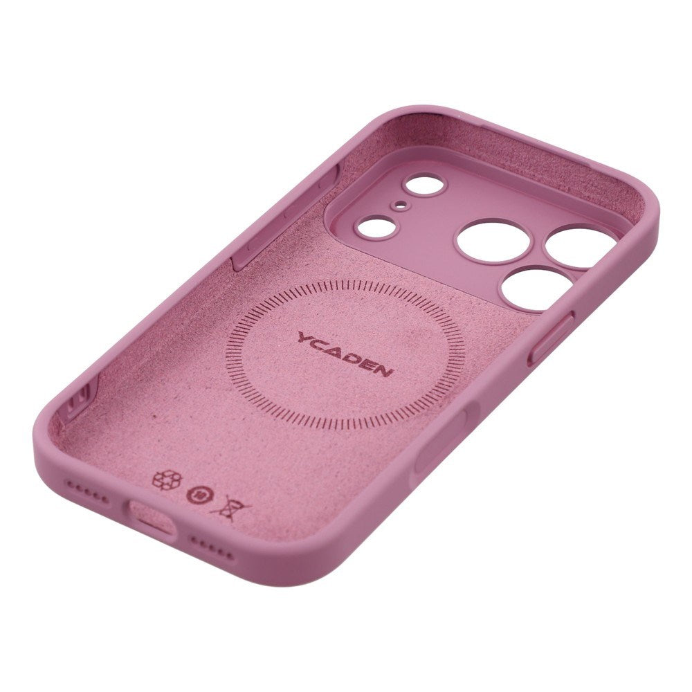 EIDERWOOD iPhone 17 Pro Fleksibelt Plast Deksel med Fôr Innvendig – MagSafe Kompatibel – Lilla