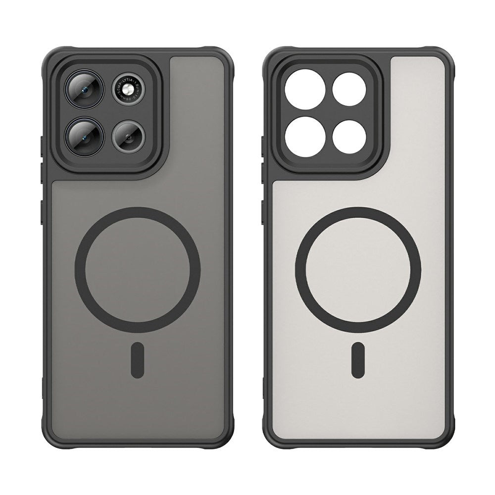 Motorola Moto G86 Power EIDERWOOD Hybrid Plast Deksel - MagSafe Kompatibel - Svart