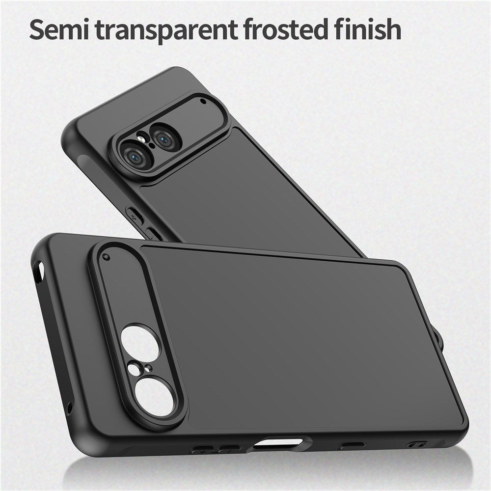 EIDERWOOD Sony Xperia 10 VII Matt Hybrid Deksel - Svart