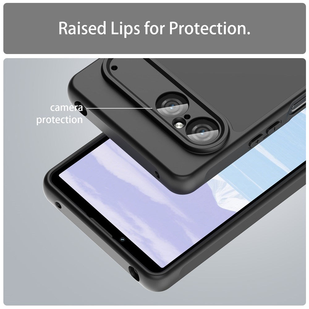 EIDERWOOD Sony Xperia 10 VII Matt Hybrid Deksel - Svart