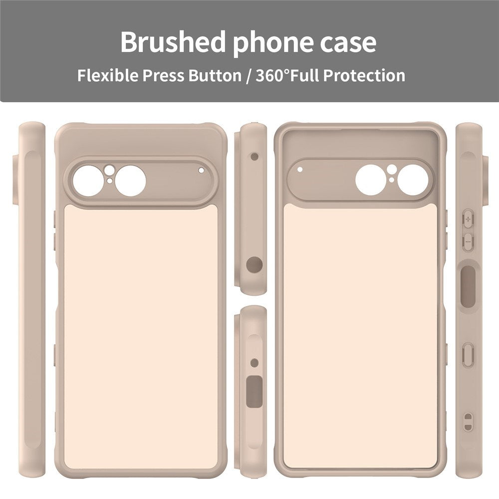 EIDERWOOD Sony Xperia 10 VII Matt Hybrid Deksel - Gjennomsiktig / Beige