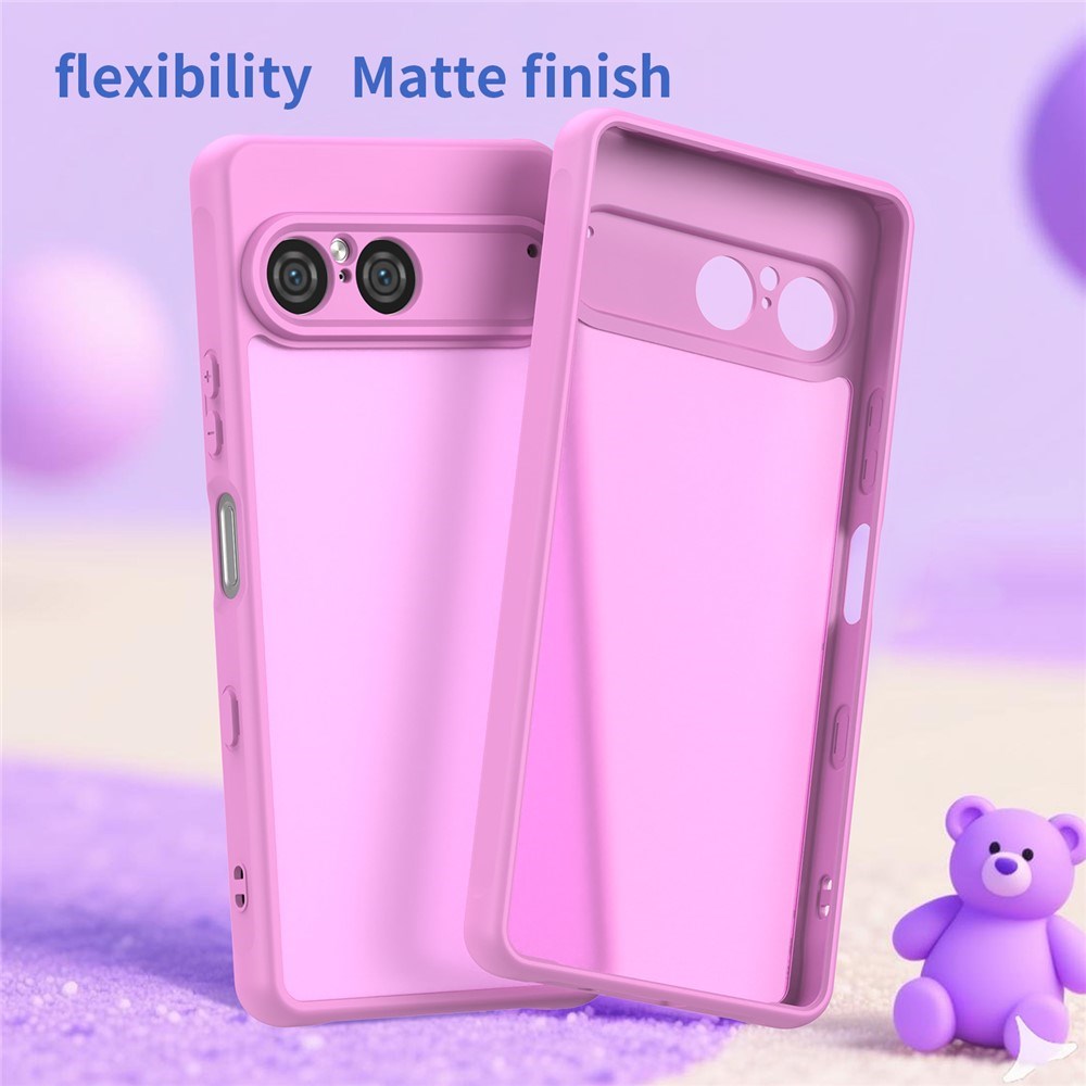 EIDERWOOD Sony Xperia 10 VII Matt Hybrid Deksel - Gjennomsiktig / Rosa