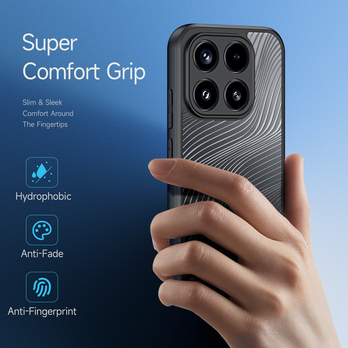 Xiaomi 17 EIDERWOOD DUX DUCIS Aimo Series Plast Deksel - Gjennomsiktig / Svart