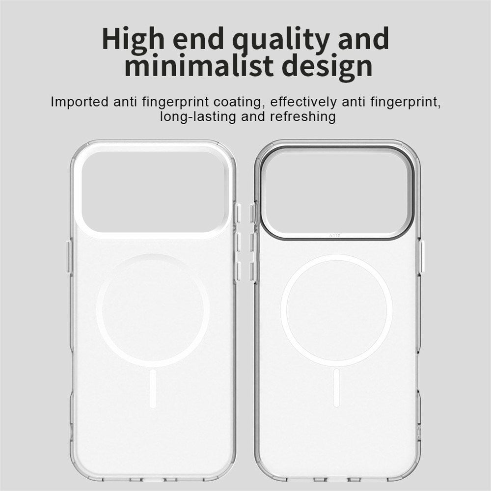iPhone 18 Pro / 17 Pro EIDERWOOD Hybrid Plast Deksel - MagSafe Kompatibel - Hvit