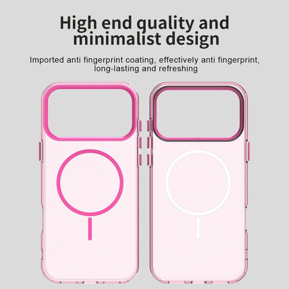 iPhone 18 Pro Max / 17 Pro Max EIDERWOOD Hybrid Plast Deksel - MagSafe Kompatibel - Rosa