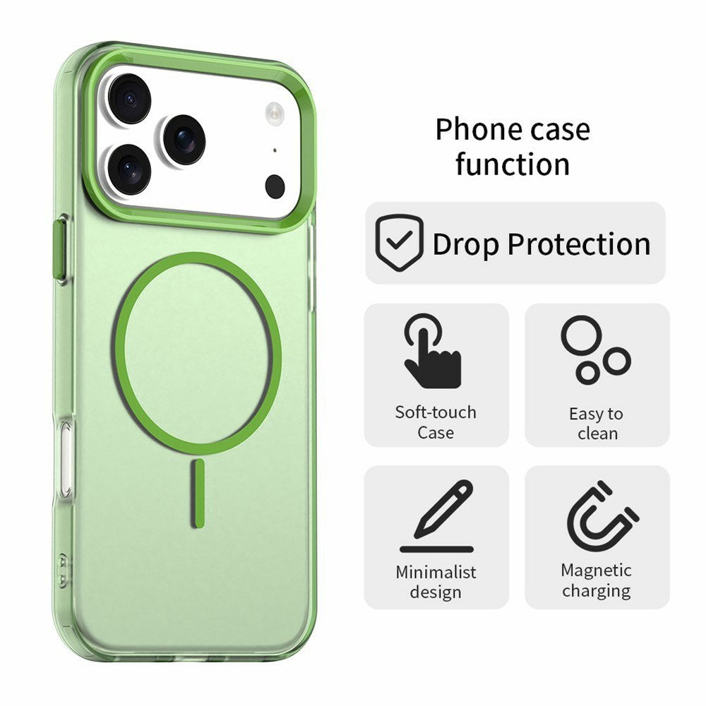 iPhone 18 Pro Max / 17 Pro Max EIDERWOOD Hybrid Plast Deksel - MagSafe Kompatibel - Grønn