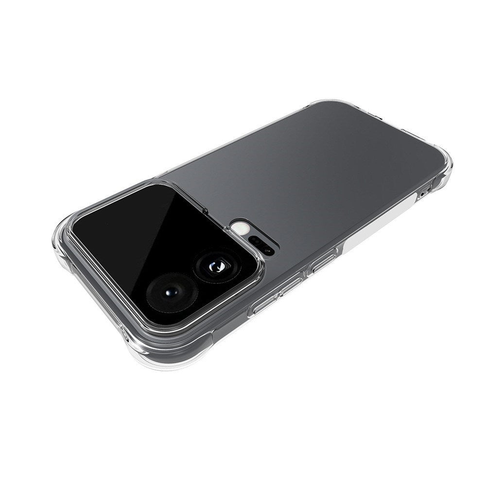 Xiaomi 17 Pro Max EIDERWOOD Plast Deksel med Støtdempende Hjørner - Gjennomsiktig