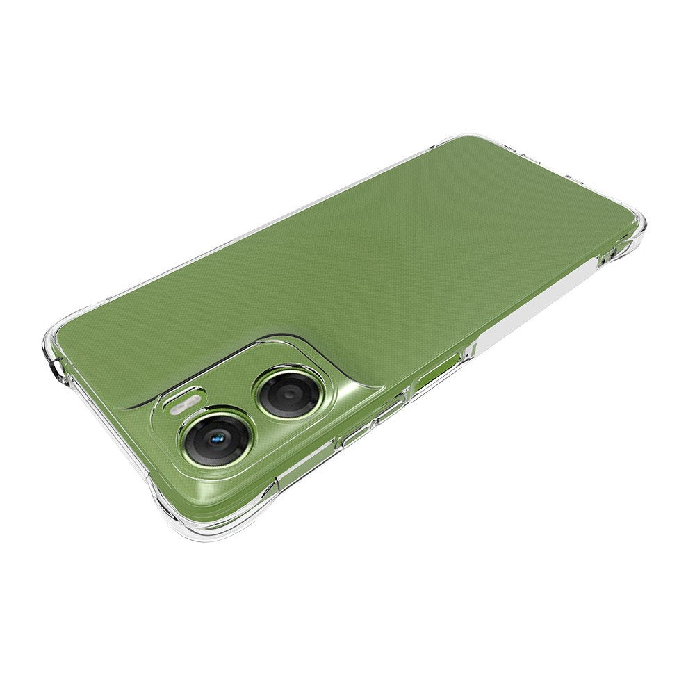Motorola Moto G06 / G06 Power EIDERWOOD Fleksibelt Plast Deksel med Støtabsorberende Hjørner - Gjennomsiktig