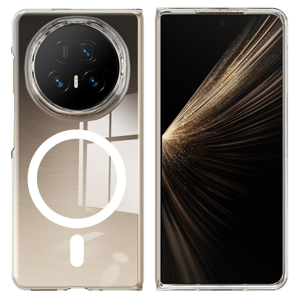 Honor Magic V5 EIDERWOOD Hybrid Plast Deksel – MagSafe Kompatibel – Gjennomsiktig