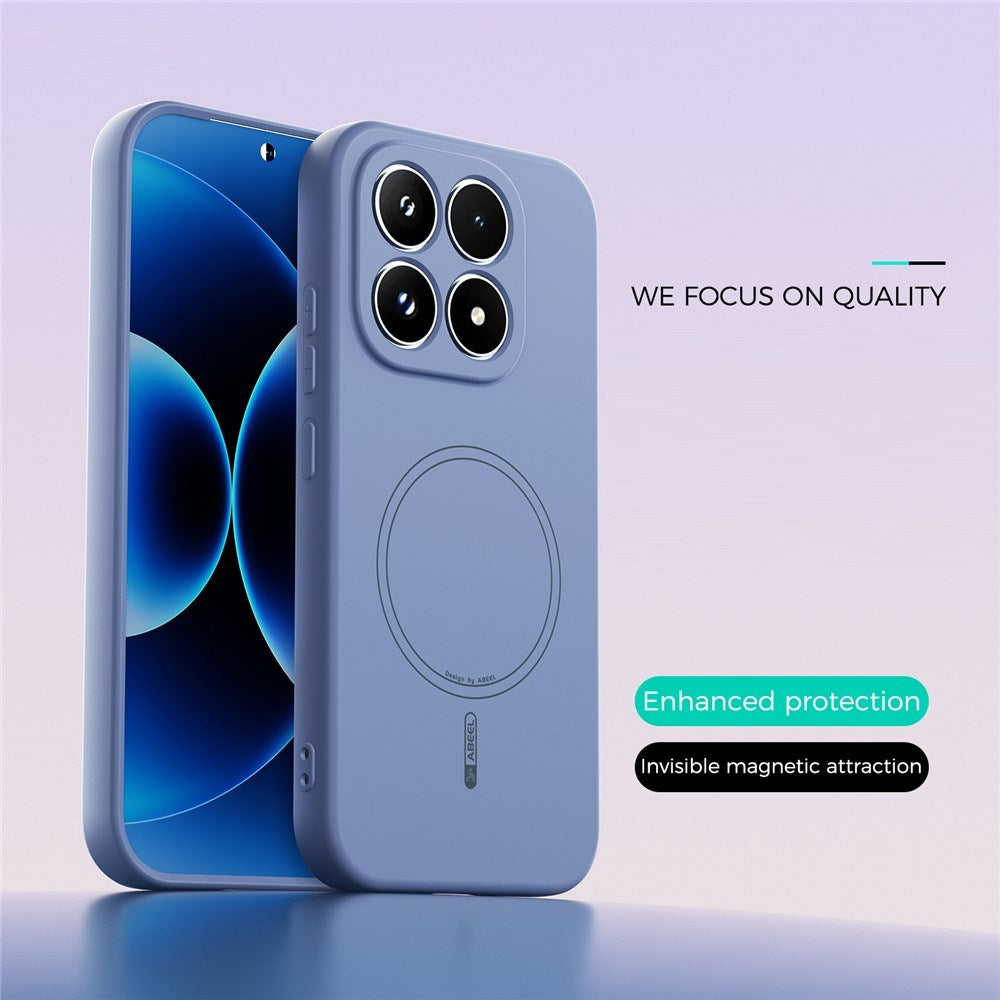 Xiaomi 17 Silikon Deksel - MagSafe Kompatibel - Blå