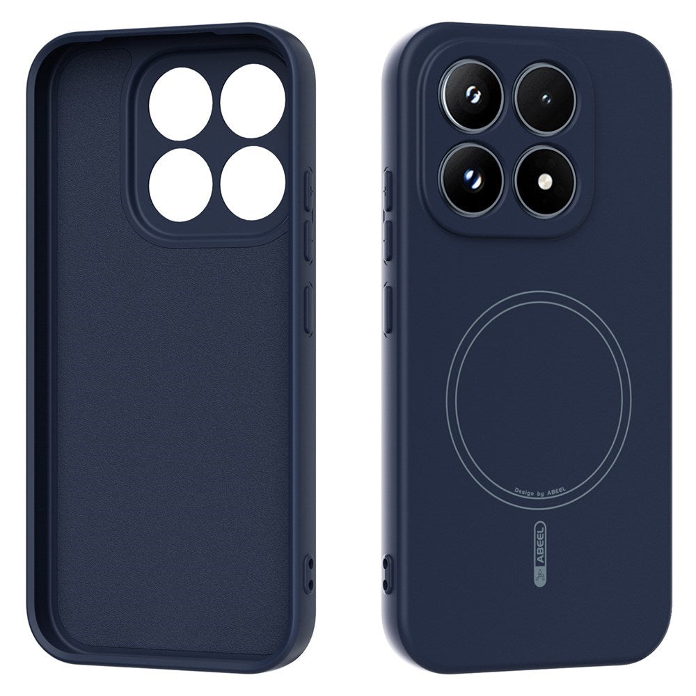 Xiaomi 17 Silikon Deksel - MagSafe Kompatibel - Mørkeblå