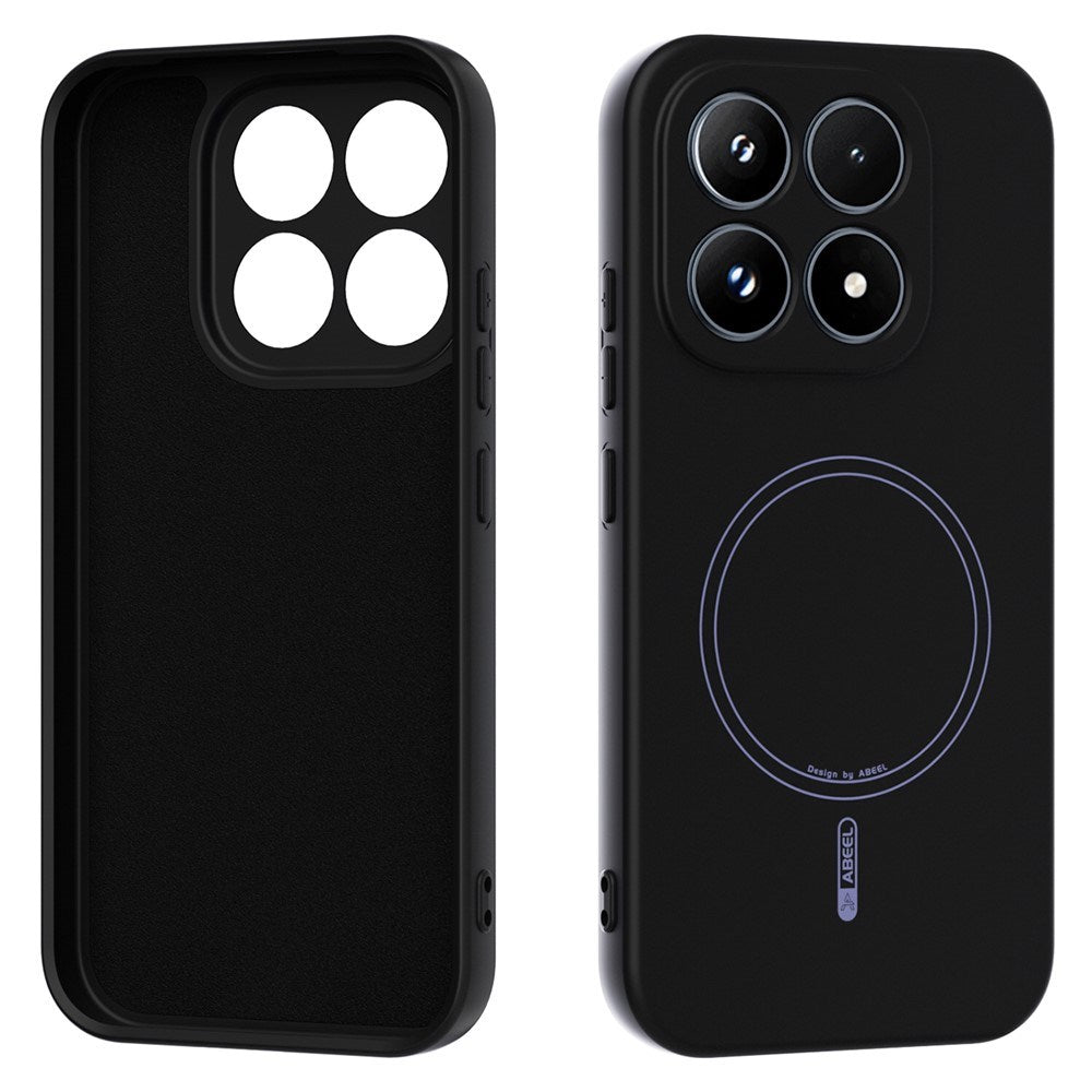 Xiaomi 17 Silikon Deksel - MagSafe Kompatibel - Svart